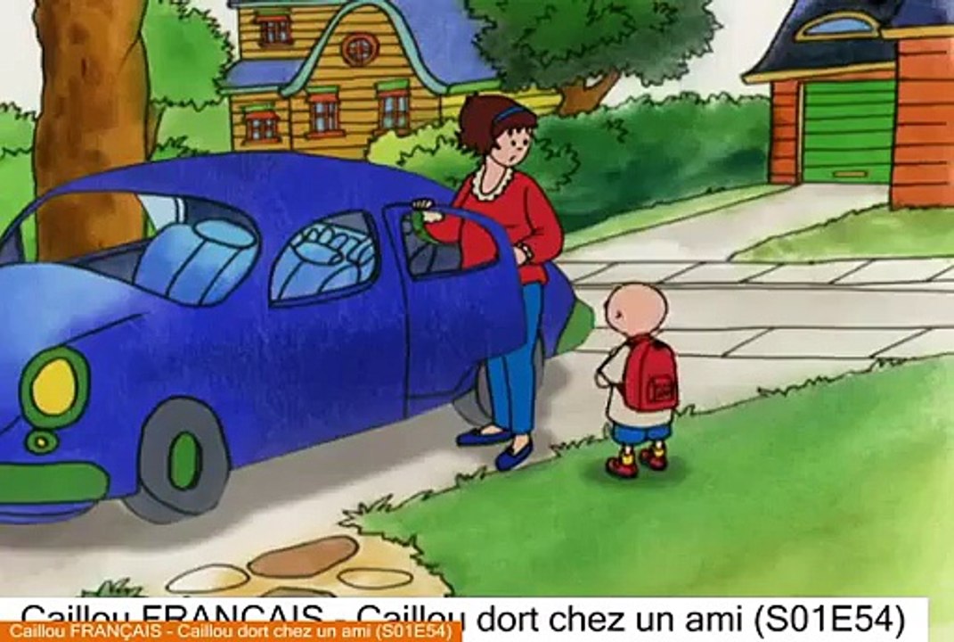 Caillou FRANÇAIS - Caillou dort chez un ami (S01E54) - Video Dailymotion(4)