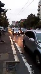 Seljak u Beogradu - komentar na saobracaj