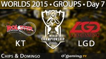 KT Rolster vs LGD Gaming - World Championship 2015 - Phase de groupes - 10/10/15 Game 2