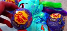 My Little Pony Chupa Chups Surprise Eggs Milk Chocolate Candy Toy Surprises MLP FluffyJet [Full Episode]