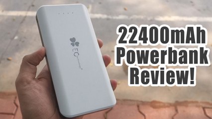 22400mAh 3 USB Power Bank by EC Technology Review! Amazing Capacity!