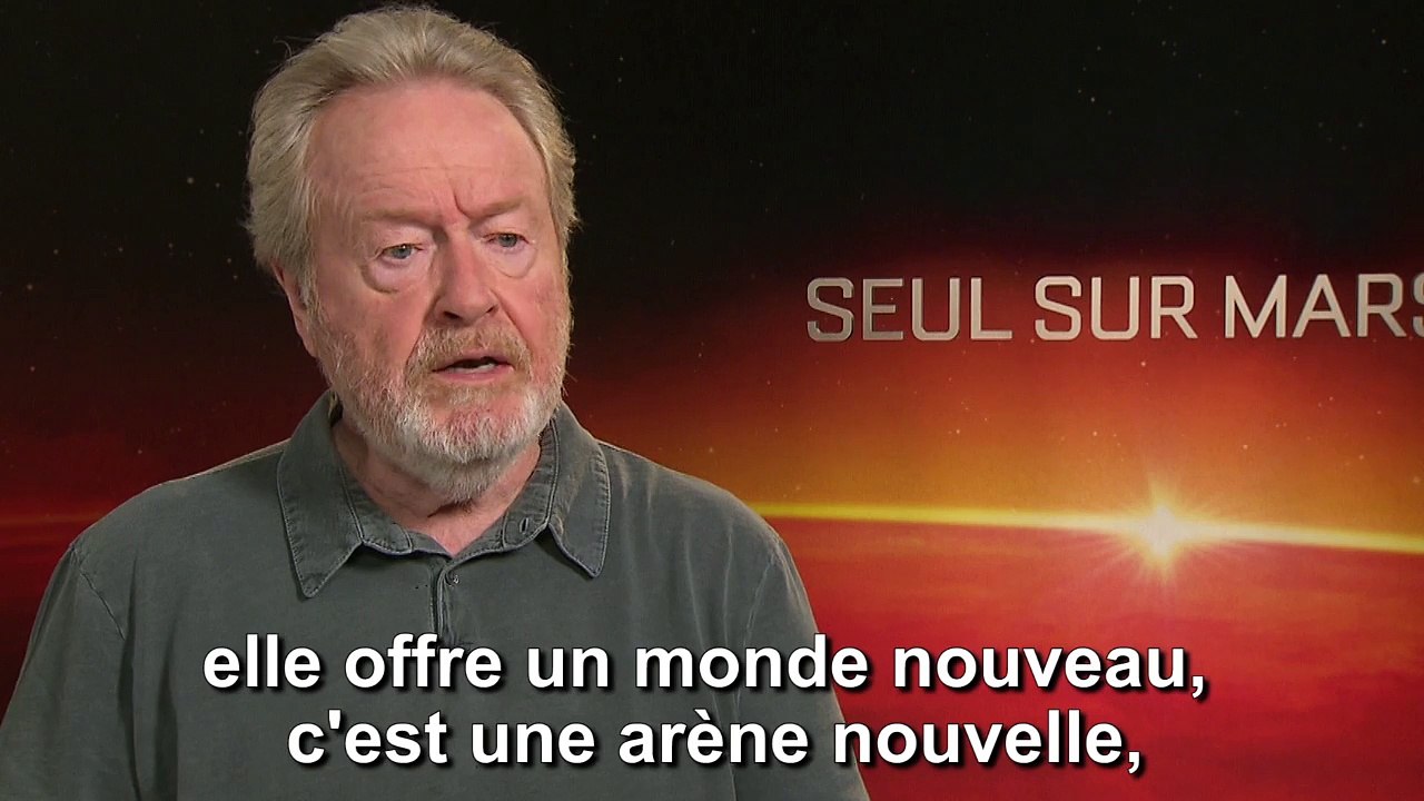"Seul sur Mars" : pour Ridley scott, dans 10 ans on pourra filmer sur la planète rouge