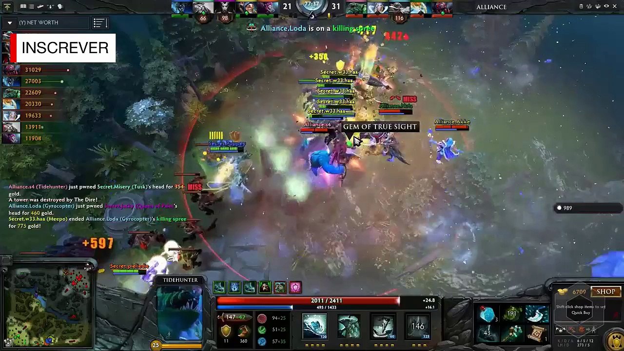 Alliance Tidehunter RAVAGE Is Back vs SECRET Dota 2