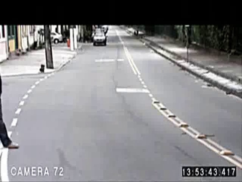 Superhuman Teleportation Save Man Caught on Tape