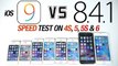 iOS 9 VS iOS 8.4.1 Speed Test on iPhone 6, 5S, 5 & 4S Is iOS 9 Faster?