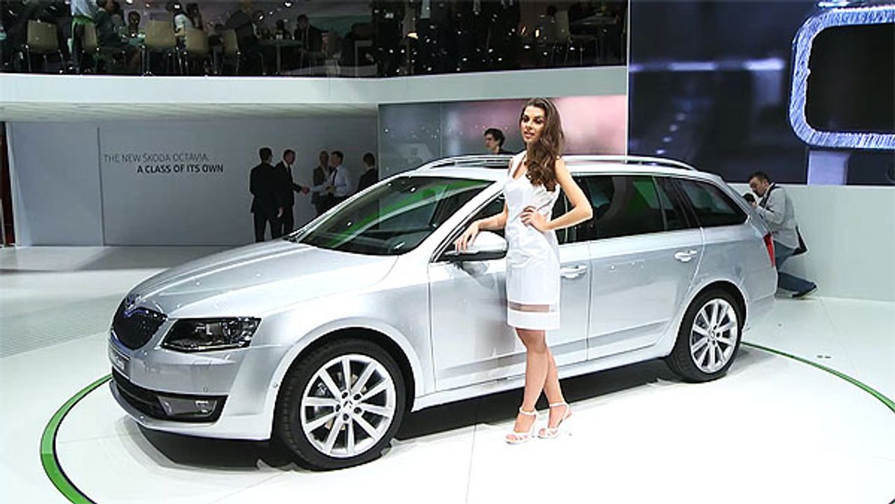 Skoda Octavia Kombi auf dem Genfer Autosalon
