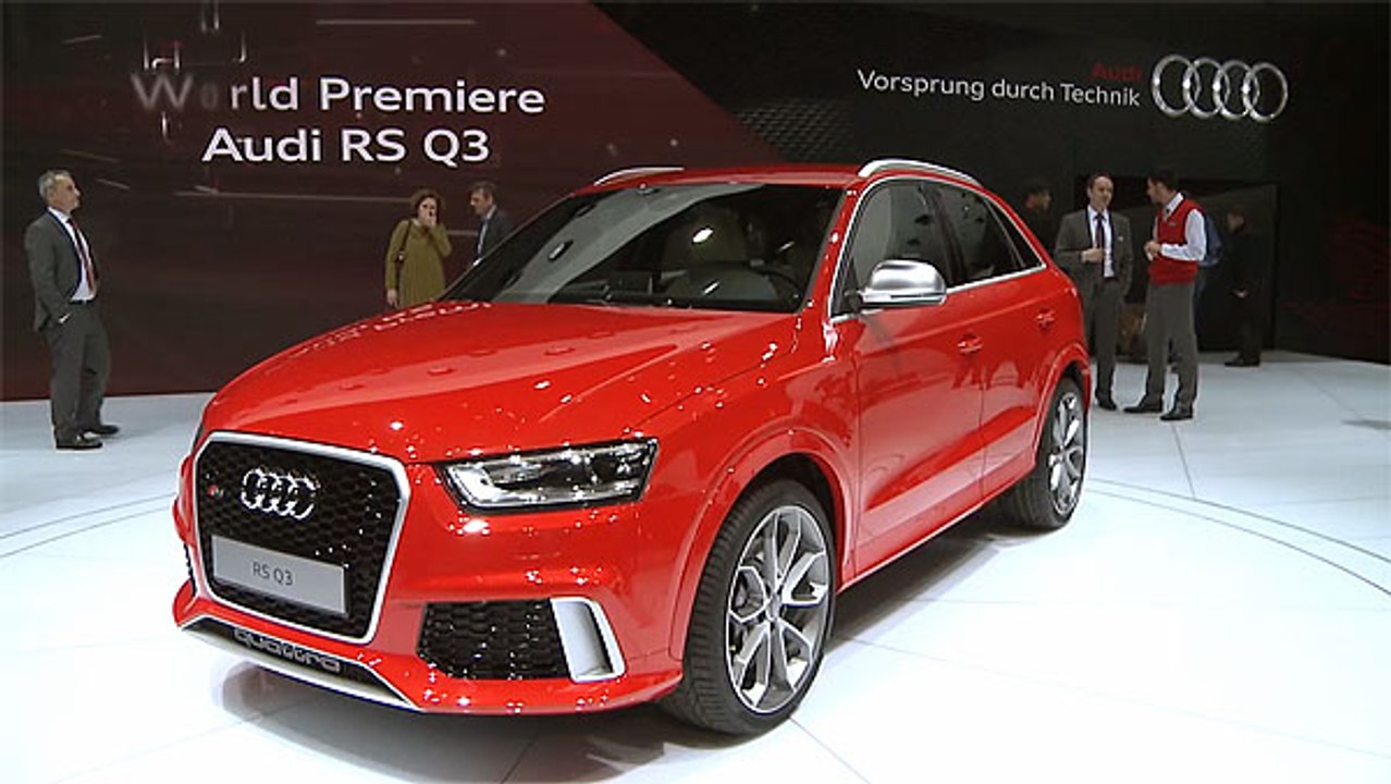 Audi auf dem Genfer Autosalon 2013