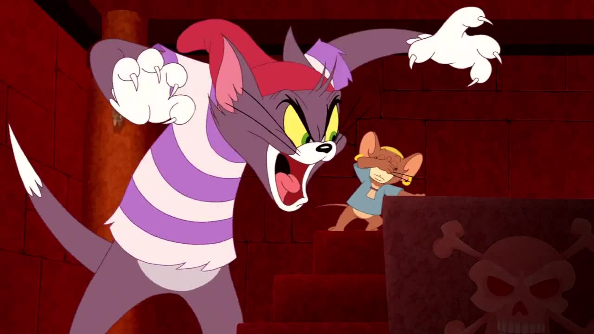Tom and jerry in silver me whiskers PART_5, image size:1920x1080