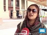 Blast  from Past : Uzma Bukhari (PMLN's Spokesperson and MPA) Bashes Nawaz Shareef