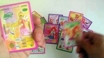 Распаковка 36 карт про принцесс Клуб Винкс Школа волшебниц Unboxing Winx Club cards