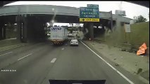 Car Causes Semi To Rollover On I-75