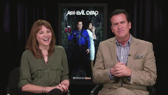 IR Interview: Lucy Lawless & Bruce Campbell For Ash Vs The Evil Dead [Starz]]