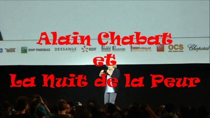 Alain Chabat à la Nuit de la Peur 2015