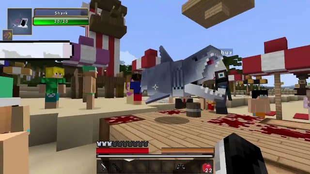 Jaws Movie A Bigger Shark! (Minecraft Roleplay) #4