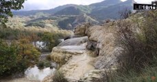 Alpes : l'Occitane mise sur la fontaine pétrifiante