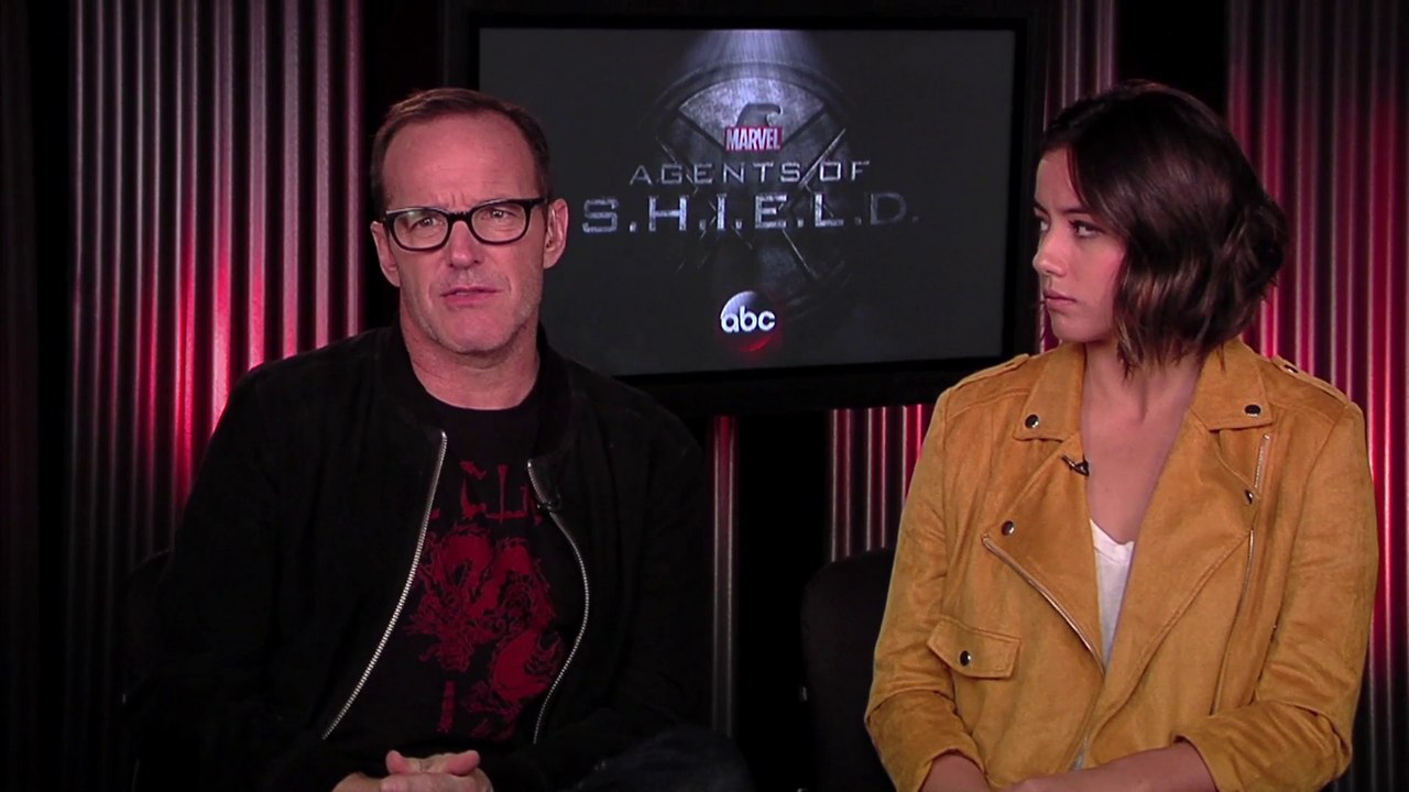IR Interview: Clark Gregg & Chloe Bennet For "Marvel - Agents Of S.H.I.E.L.D." [ABC-S3]
