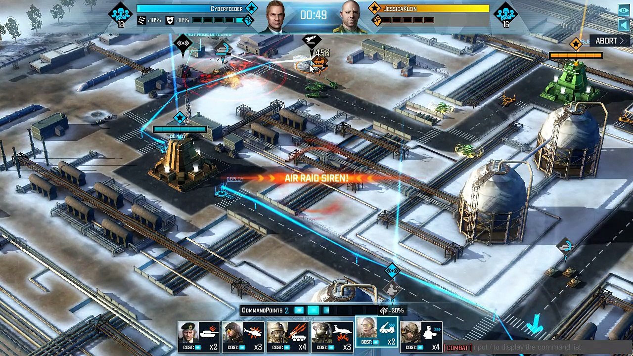 Tom Clancy End war online Multiplayer Match