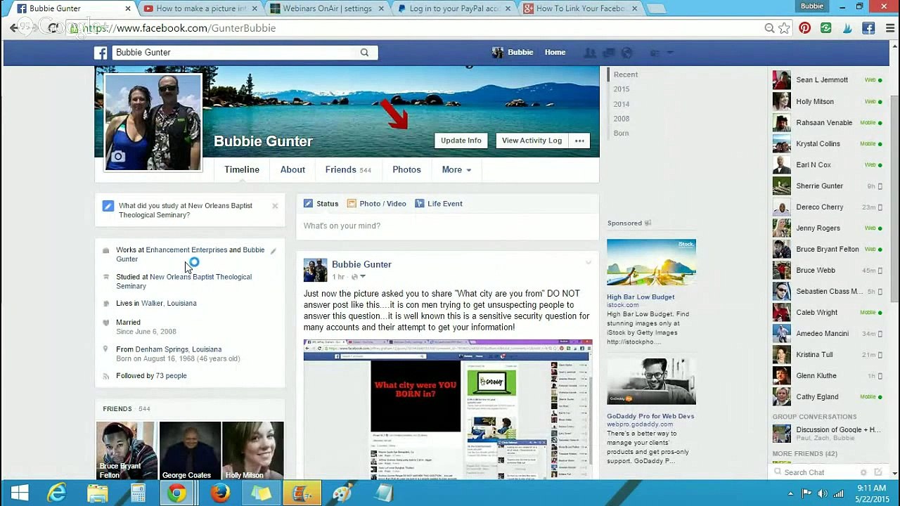 How To Link Your Facebook Profile to Your Business Page