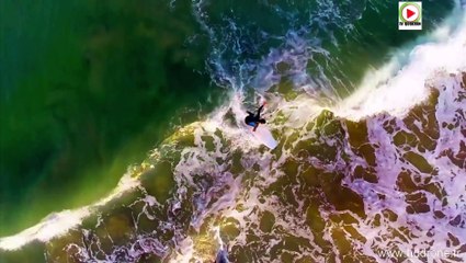 Surf: Longboard à Sainte-Barbe avec Némo - TV Quiberon 24/7