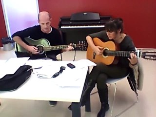 La noyée (cover) - rencontre guitare - 2015 10 20