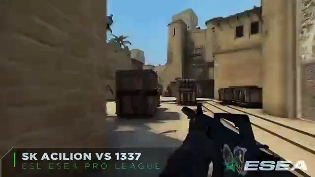 CS: GO 4K Frags by SK Gaming AcilioN vs. 1337 on de_mirage