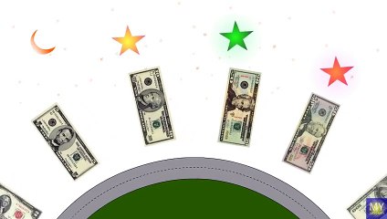 twinkle twinkle little star - learn money cents dollars Full animated cartoon english 2015