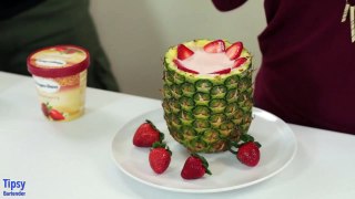 Strawberry Piña Colada Tipsy Bartender