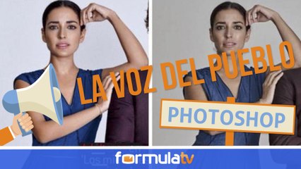 La Voz del Pueblo VIP sobre el Photoshop: ¿Se ha equivocado Inma Cuesta criticando esta herramienta?