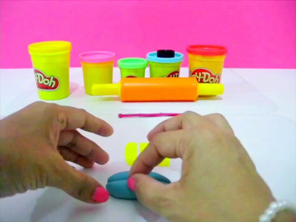 How to make Play Doh Floral Lip Art Play Doh Craft N Toys