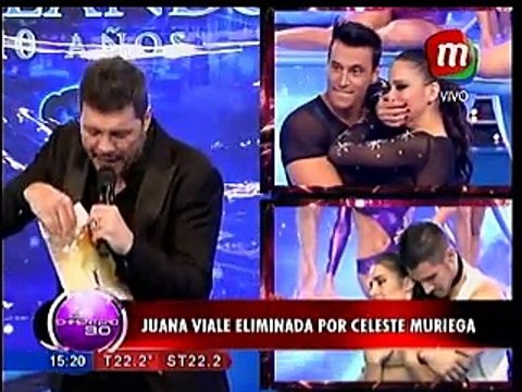 Juana Viale eliminada del Bailando