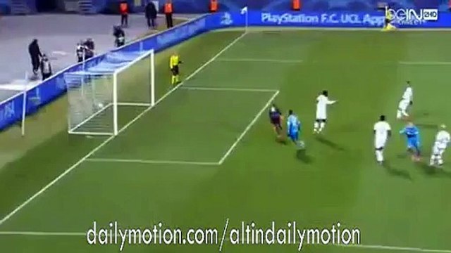 Artem Dzyuba AMAZING GOAL ZENIT 1-0 LYON - UEFA CHAMPIONS LEAGUE 20/10/2015 HD
