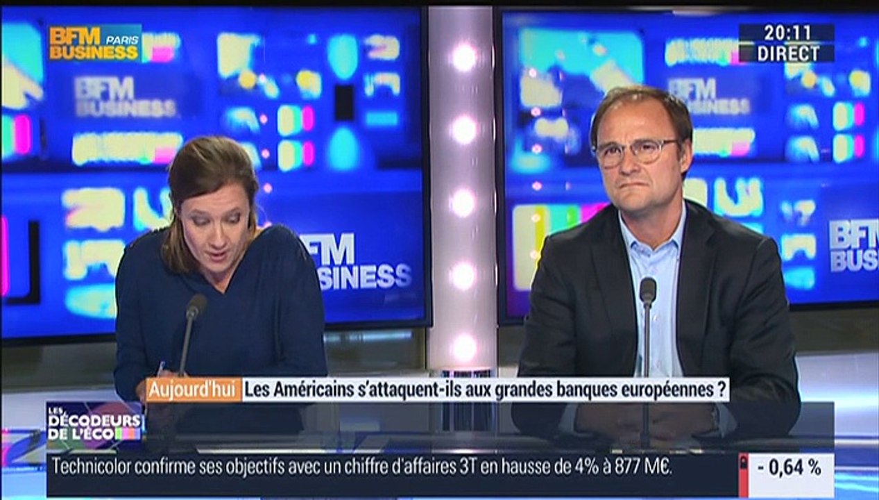 Les Américains s’attaquent-ils aux grandes banques européennes ? - 20/10