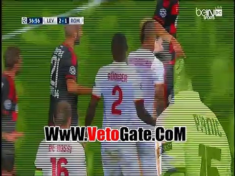 . دى روسى يتعادل بالهدف الثانى روما فى مرمى باير ليفركوزن