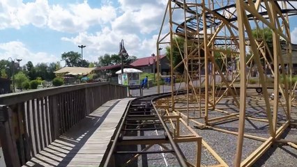 Wildcat front seat on-ride HD POV @60fps Adventure Park USA