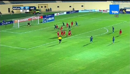 ركلة حرة رائعة من أحمد رفعت لاعب إنبي