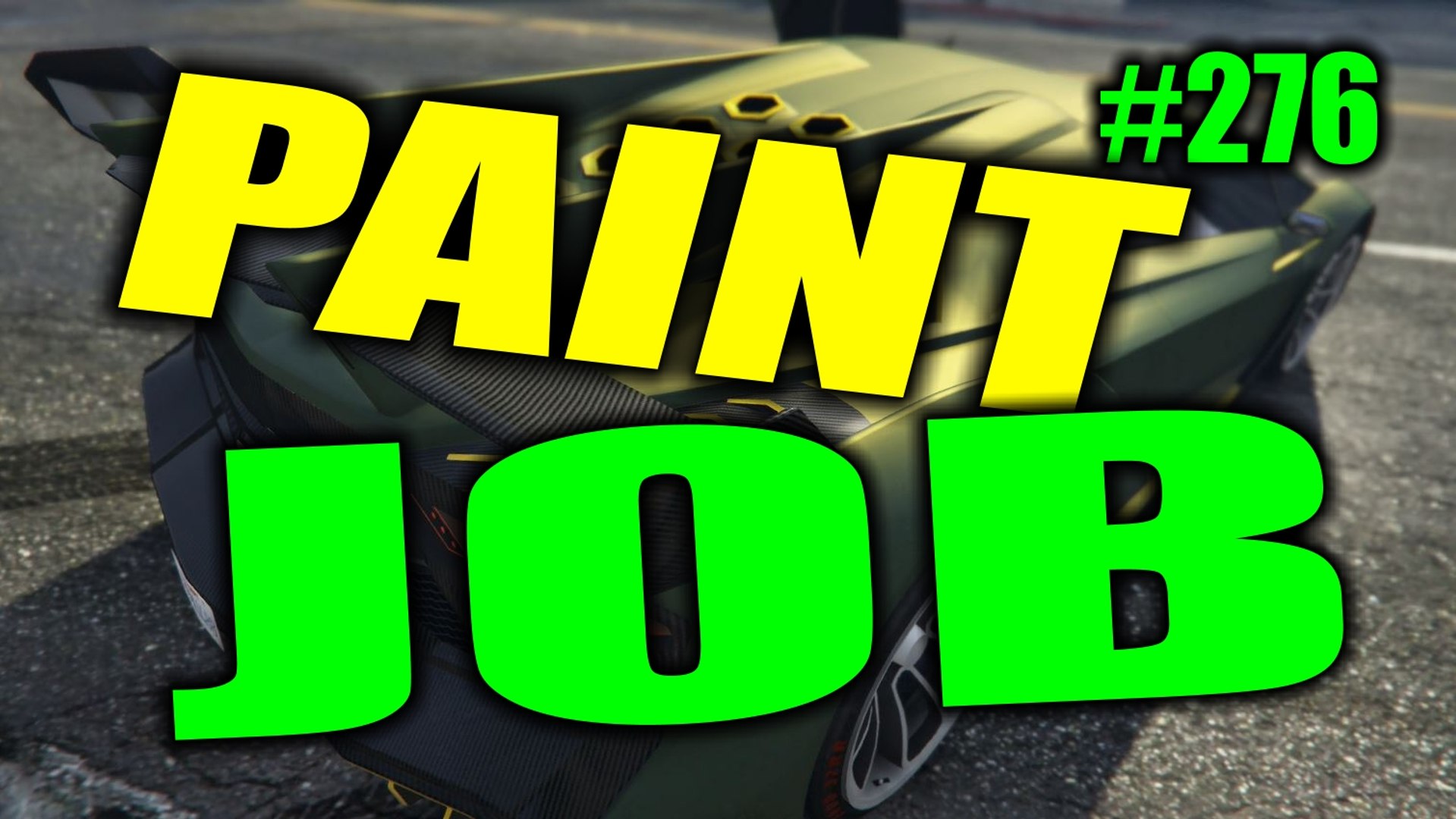 GTA 5 PAINT JOBS GERMAN - GTA ONLINE PAINT JOB - GTA 5 CAR COLOR COMBINATIONS GAMEPLAY BY ONKELZOCKE