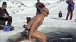Swimming 250ft under 3ft of ice in speedos - truly amazing.... via. Discovery