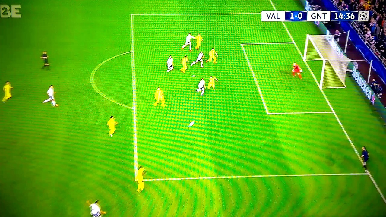 Goal Sofiane Feghouli Valencia AA Gent