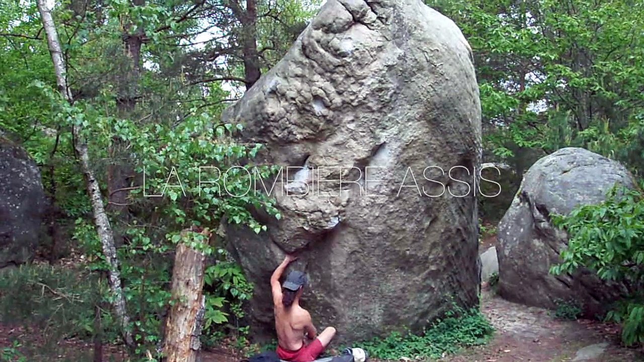 Bleau - La Rombiere assis