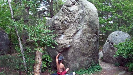 Bleau - La Rombiere assis