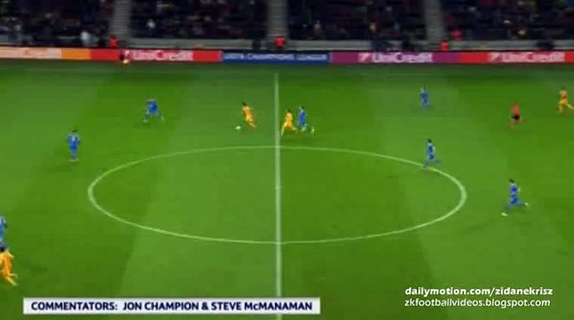 Ivan Rakitic 0:2 Second Goal | BATE v. Barcelona 20.10.2015 HD