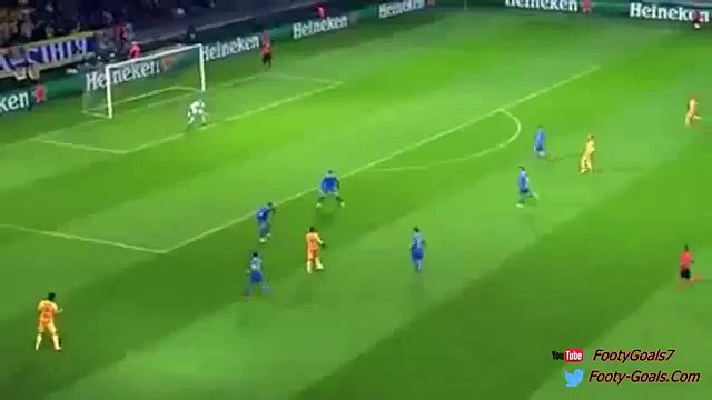 Ivan Rakitic Goal Bate vs Barcelona 0-2 UCL 2015
