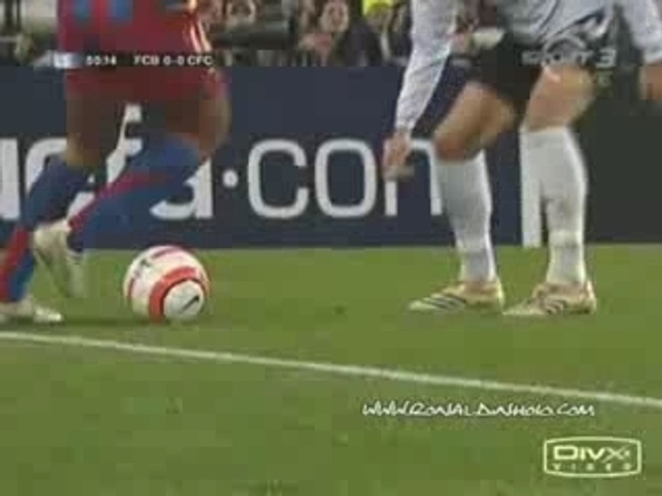 Elastico de ronaldinho face à chelsea