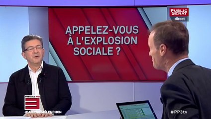 J.-L. Mélenchon invité à "Preuves par 3" sur Public Sénat le 20/10/2015