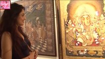 KANGNA RANAWAT UNVEIL THE FOREVER ETERNAL PICHWAIS BY ARTIST SUVIGYA SHARMA