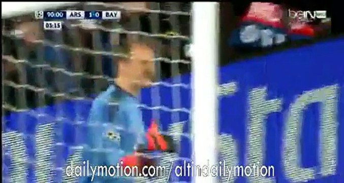 Mesut Ozil Goal - Arsenal 2-0 Bayern Munchen - Champions League - 20.10.2015