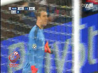 اهداف مباراة - ارسنال 2-0 بايرن ميونيخ