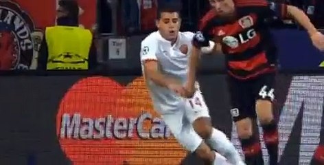 Goal Kampl K. Bayer Leverkuse 3- 4 AS Roma Champions League 20-10-2015