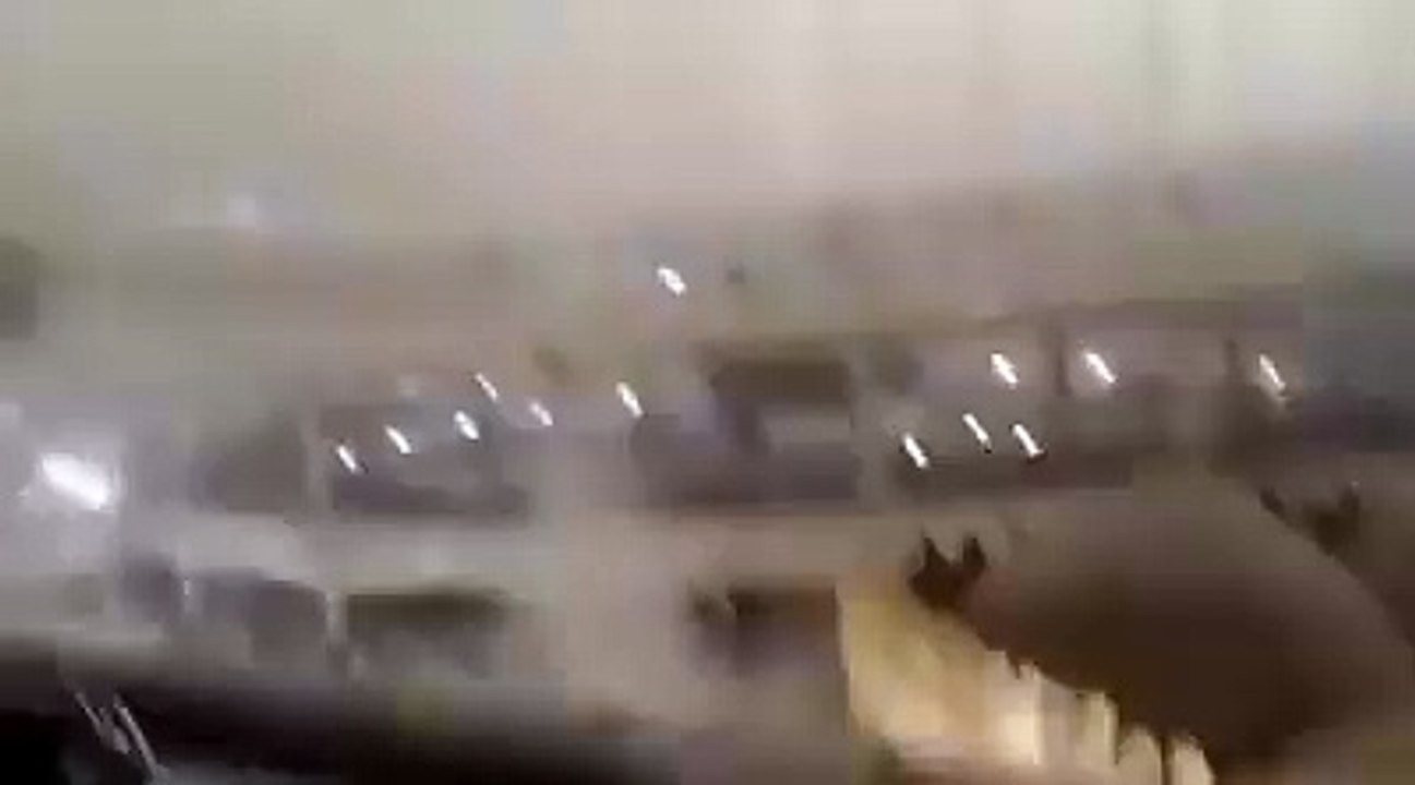 soudi arab haj 2015 crane brake view