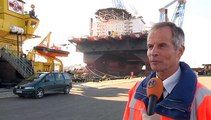 Andre Bruijn van Groningen Seaports Havenmeester van het Jaar - RTV Noord